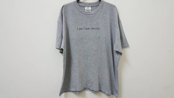 tiger woods vintage t shirt