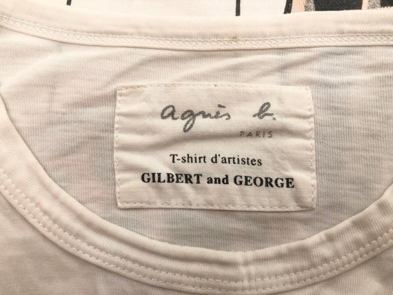 Vintage 90s 1996 GILBERT and GEORGE Bloody Mooning Collabration 