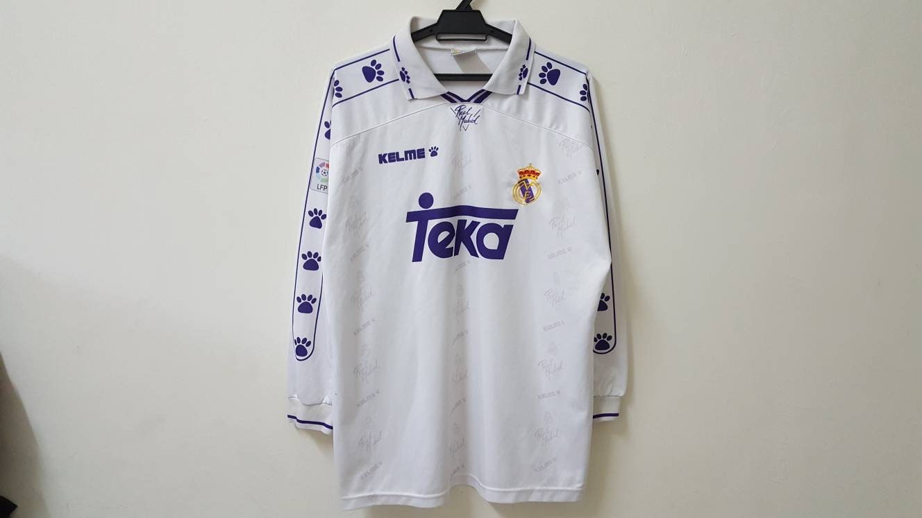 Real Madrid Teka 1998 Jersey, Men's Fashion, Bottoms, Shorts on Carousell