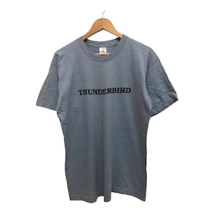 Koszulka promocyjna oldschoolowego bmx THUNDERBIRD z lat 80. i 90. z pojedynczym ściegiem, wyprodukowana w USA, rzadka, z nadrukiem Fruit of the Loom