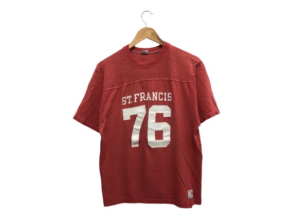 Vintage 70s ST. FRANCIS 76 CHAMPION Blue Bar University College 
