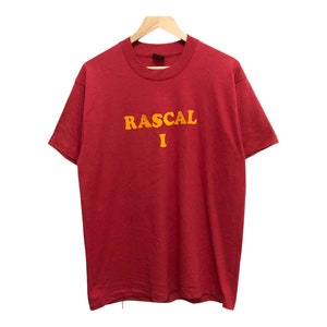 Vintage 80s POP RASCAL I tee single stitch made in usa