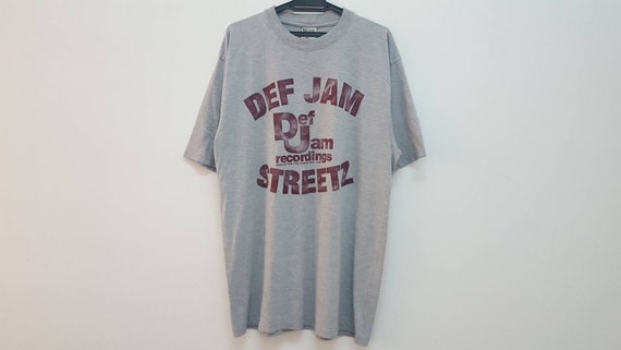 Vintage DEF JAM Recordings Def Jam Streetz Promo Tee Hip Hop Rap