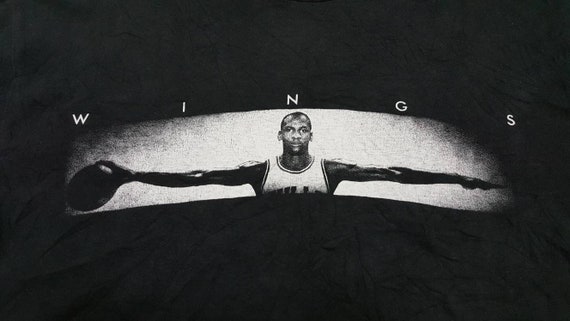 michael jordan wings shirt