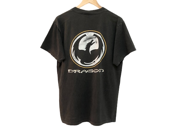 Vintage 90s DRAGON ALLIANCE Eyewear Logo Tee Skate Tee Style