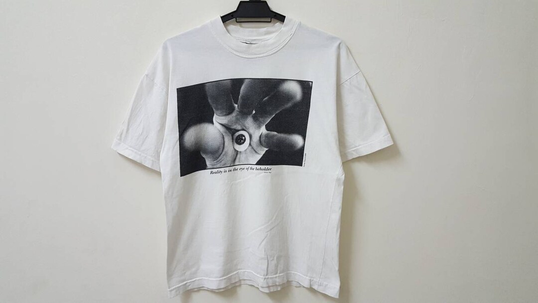 Vintage 90s 1993 GERAR TOYE citation la réalité est dans lœil du