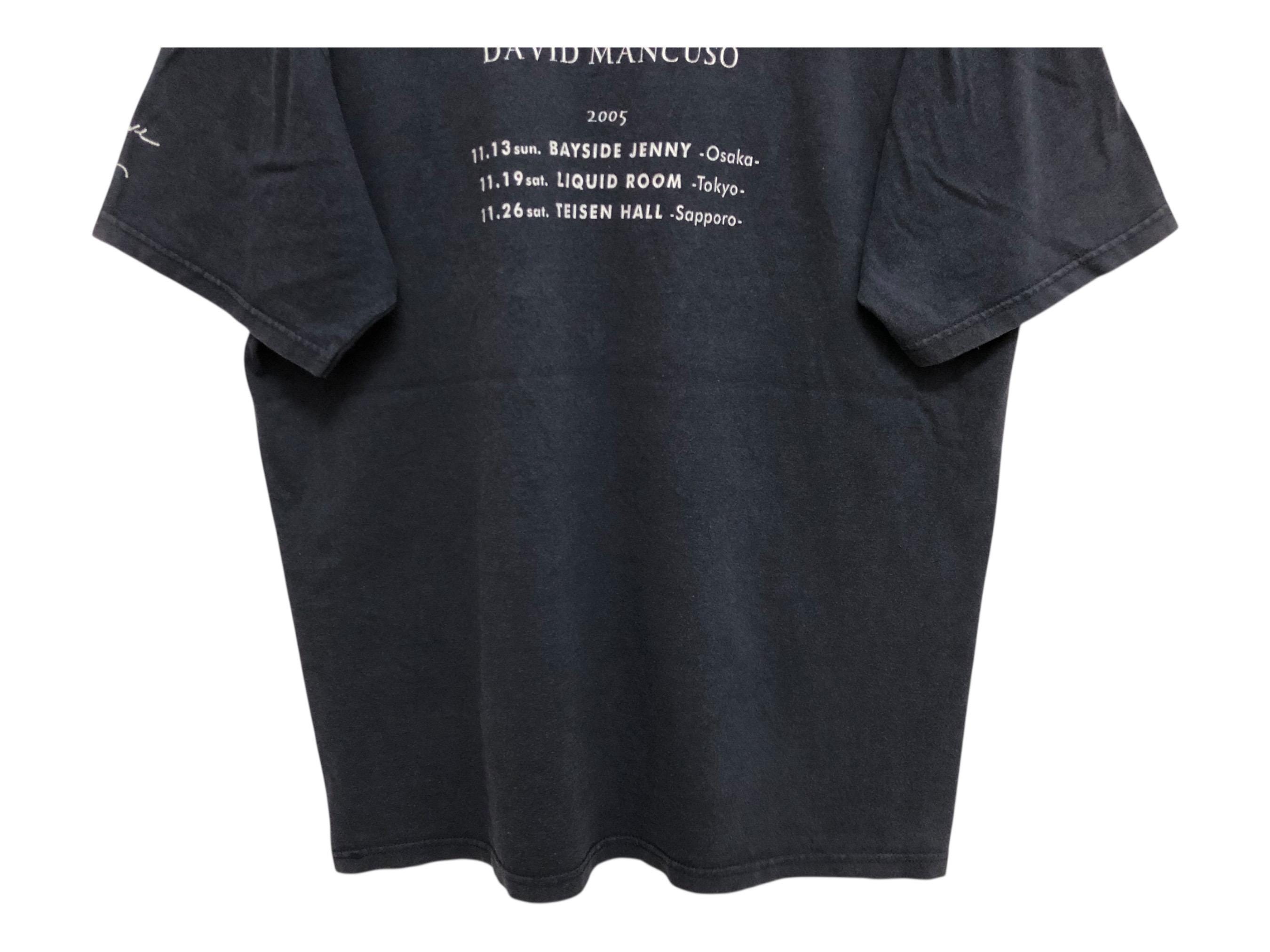 Vintage 00s 2005 DJ DAVID MANCUSO Music is Love Tour Tee Little