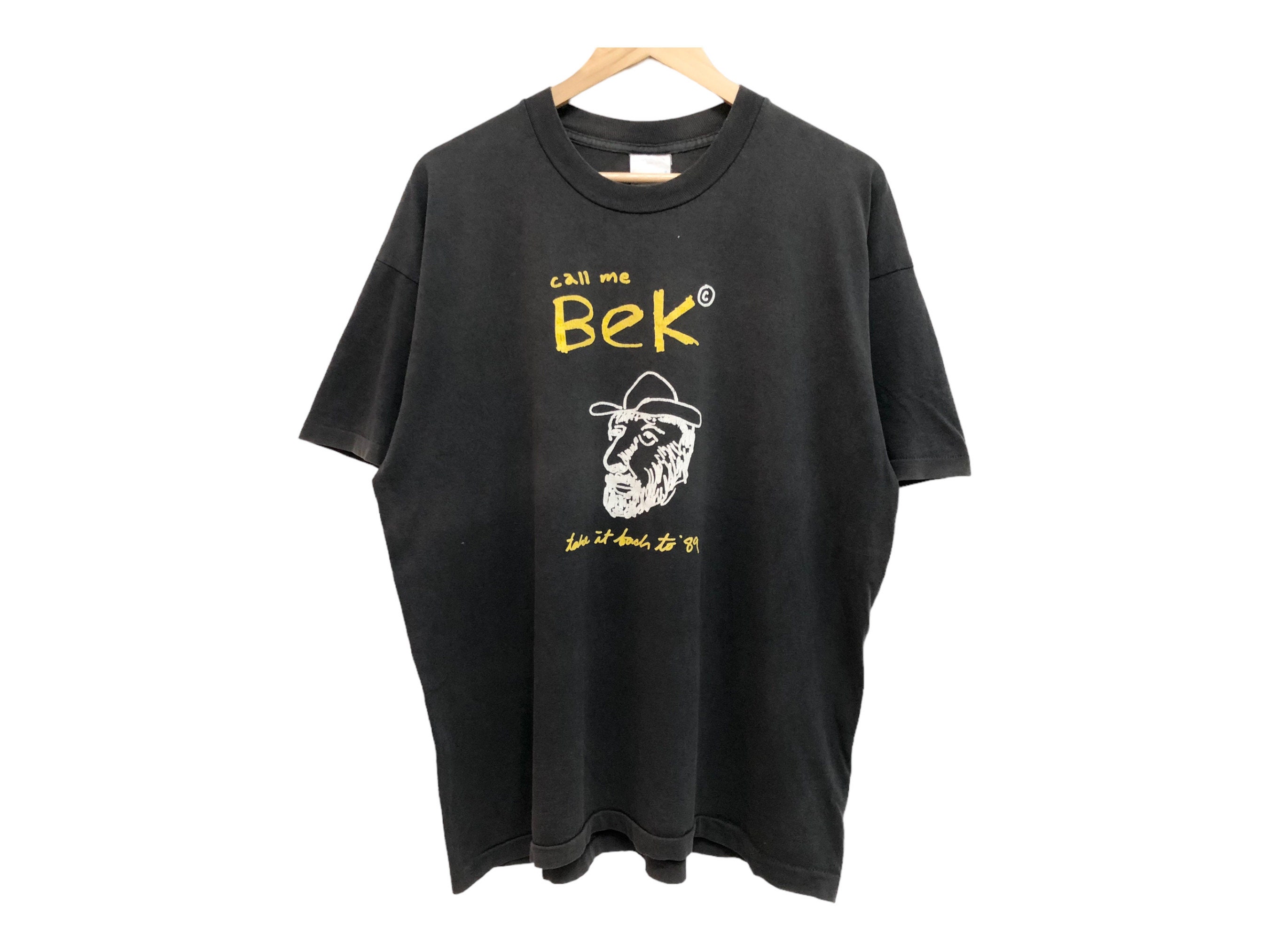 Vintage 90's Beck T-Shirt Call Me Bek Single Stitch Tee