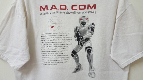 Vintage tHE MAD CAPSULE MARKETS band tee m.a.d. c… - image 8