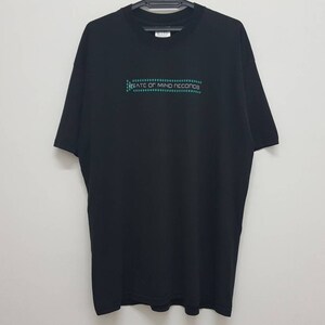 Vintage 90s/00s DECEPTIKON UNIT dj jes one alex peace rave  state of mind recods punk hardcore distro rare t shirt