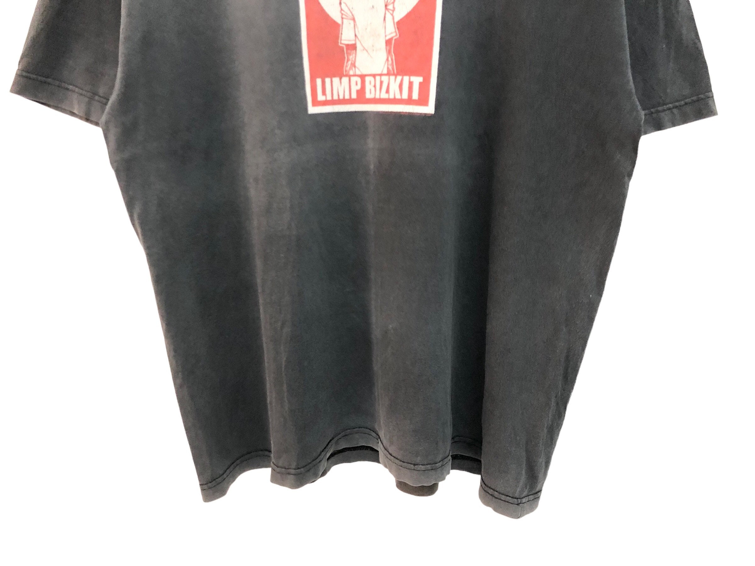 00s XL USA製 美フェード アート History of Art ヴィンテージ ラグ 