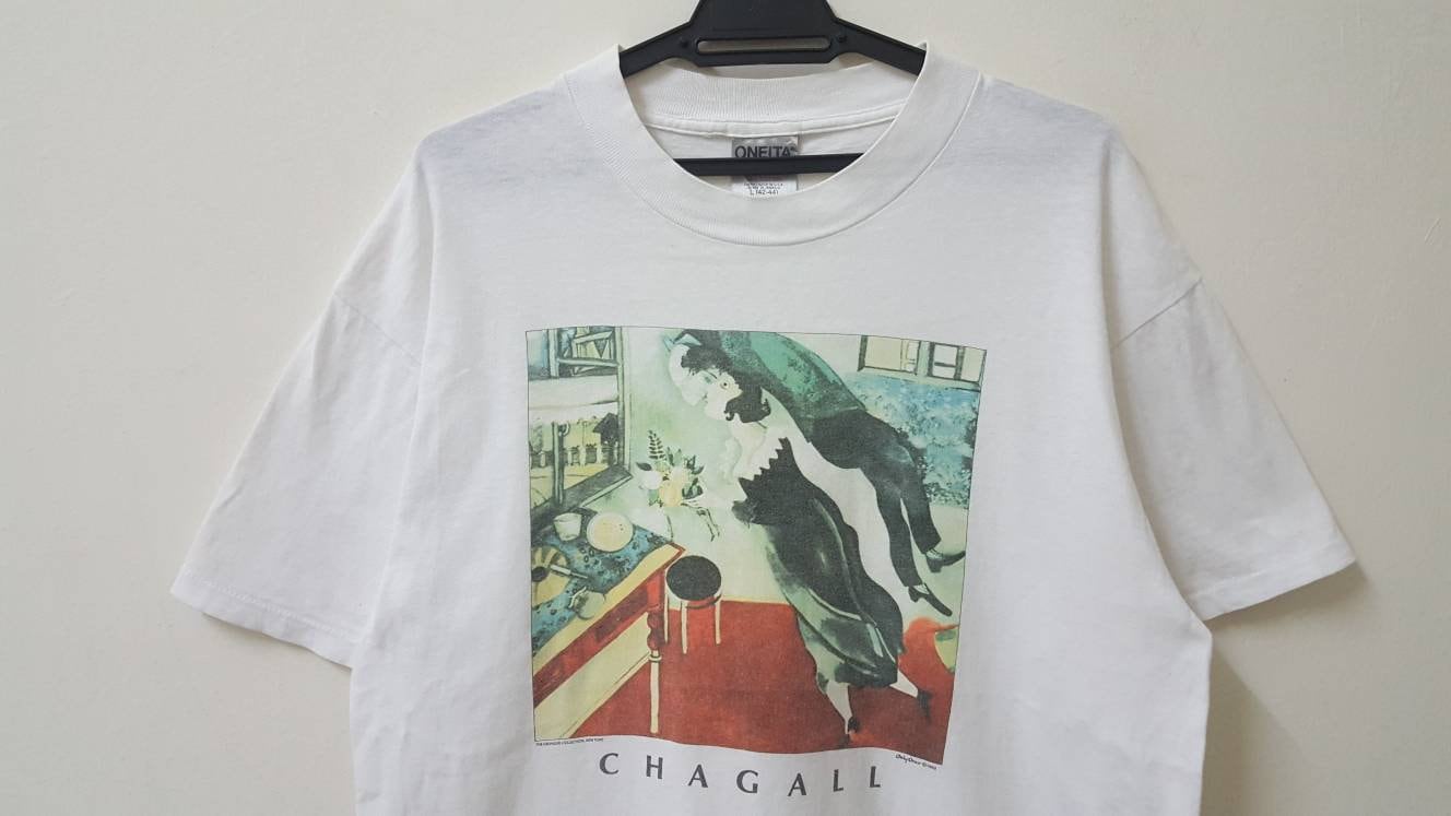 ヴィンテージ シャガール　Tシャツ　アート　90s ヴィンテージ シャガール Tシャツ アート 90s