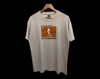 Vintage 1996 Hi-standard Growing up US Tour T Shirt Size XL / 90s