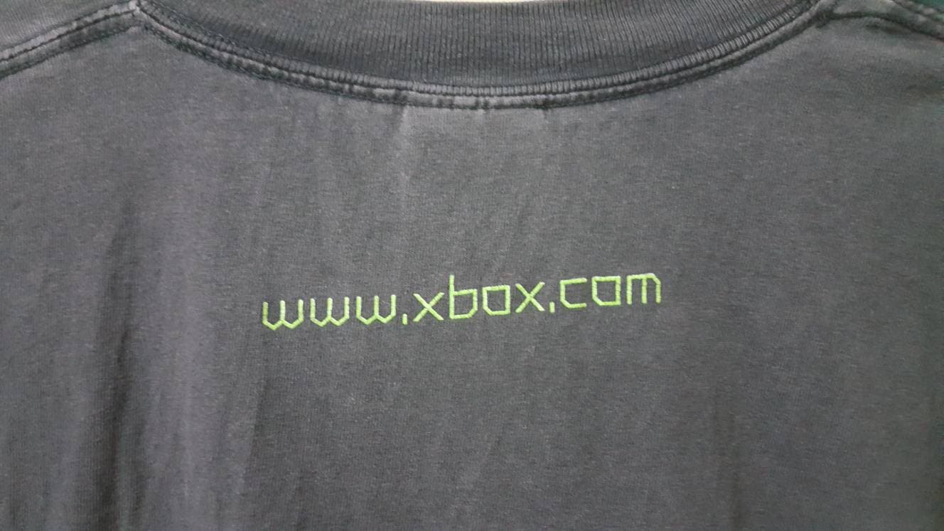Vintage XBOX Promo Logo T Shirt Rare Hype Dope Swag Style T