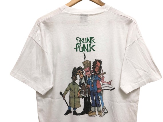 Vintage 90s GALLIANO skunk funk promo tee leftfie… - image 6