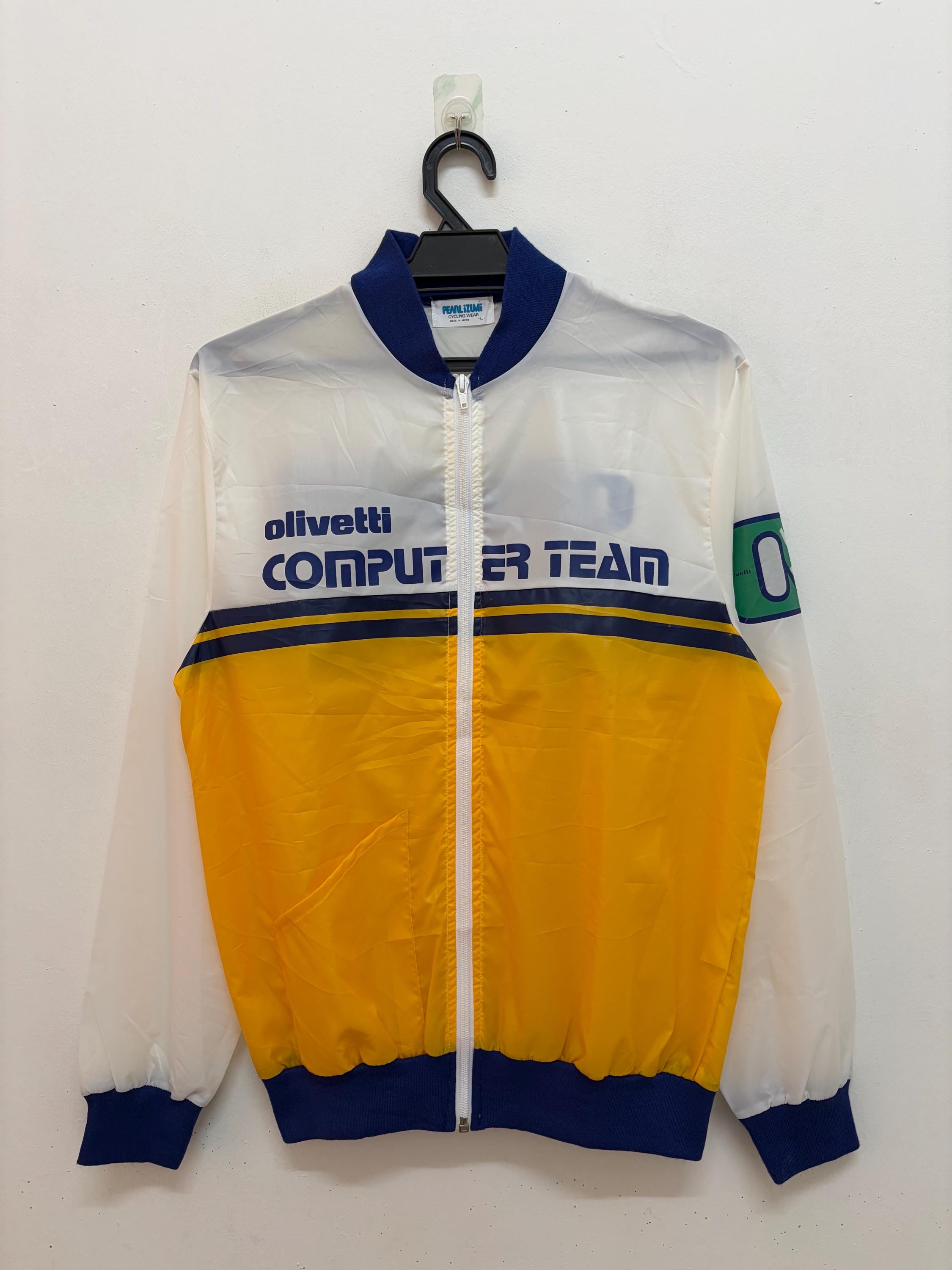 Vintage 80s 90s OLIVETTI COMPUTER TEAM by Pearl Izumi Cycling Wear