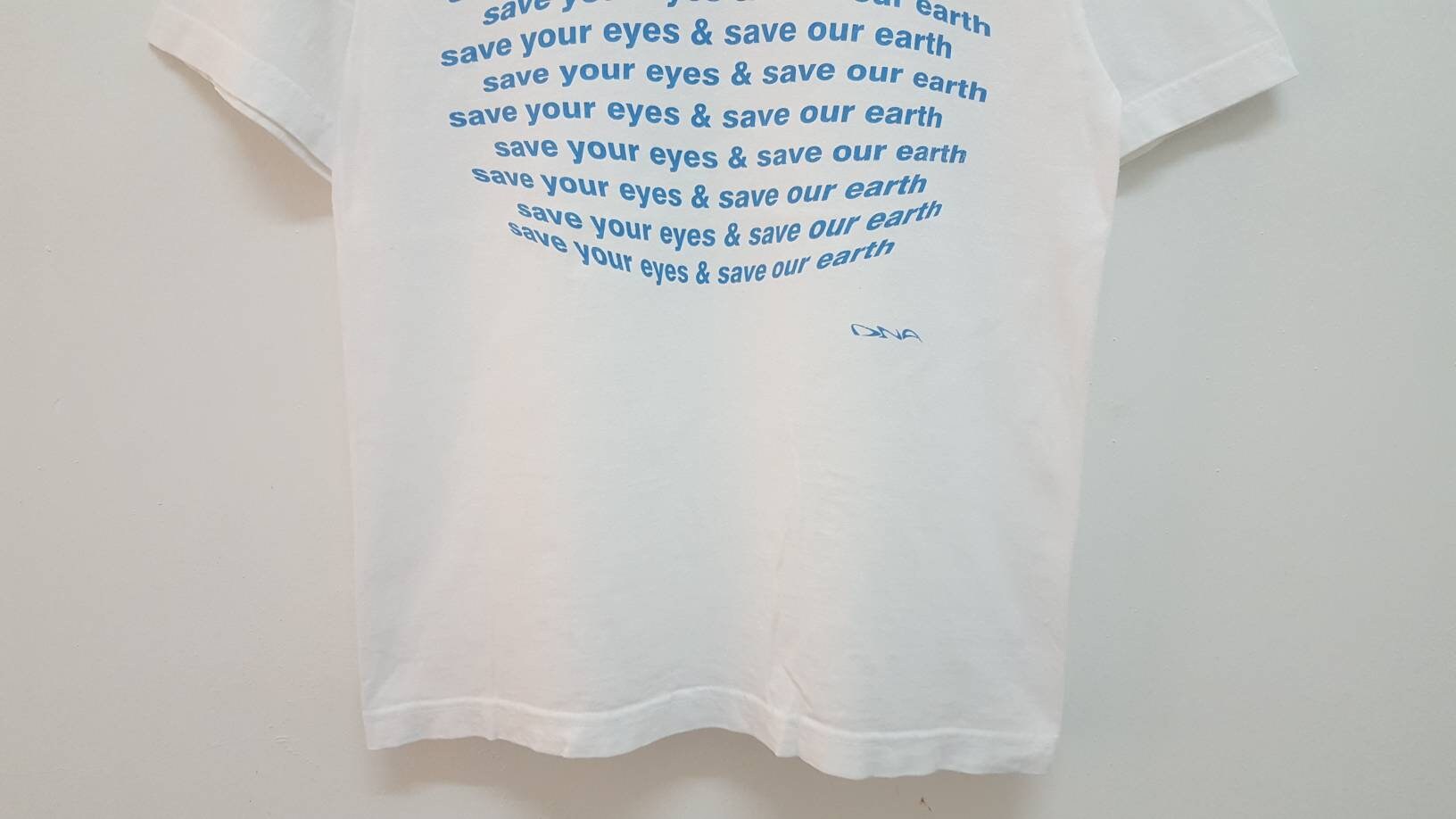 Vintage 90s DNA SKATEBOARDS T Shirt Save Your Eyes and Save - Etsy