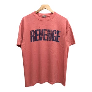 Vintage 90s 1990 REVENGE american romantic action thriller movie promo tee single stitch made in usa beauty distressed tee rare