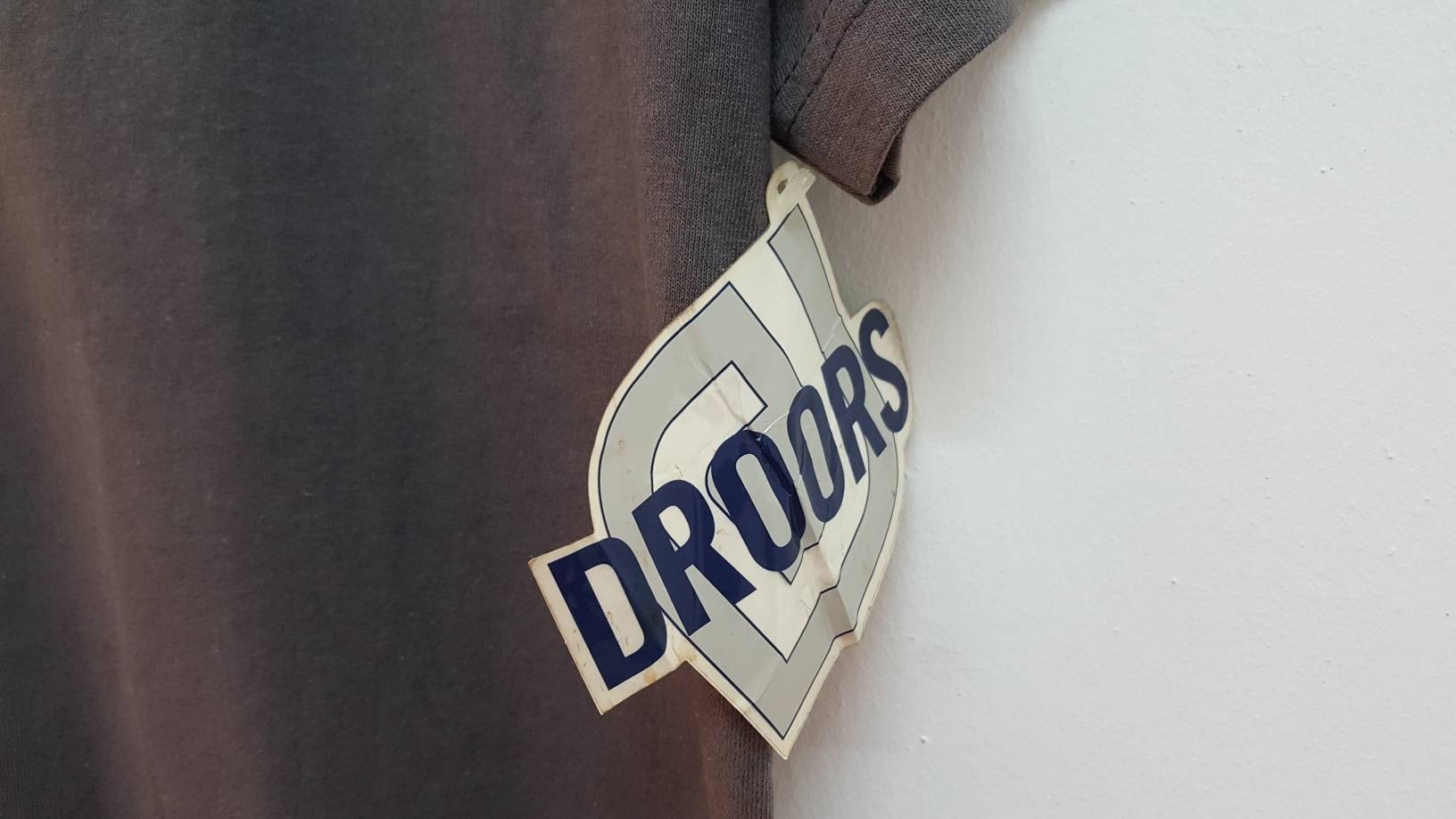 ヴィンテージ　Droors Tシャツ　グレー　スケート Vintage 90s DROORS Skateboards Tee Rare Og Dc Skateboard Tee