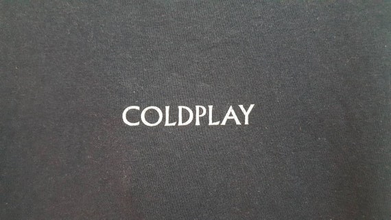 Vintage 00s COLDPLAY alternative pop rock post br… - image 9