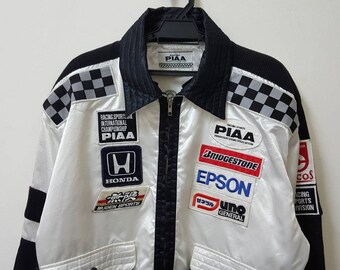 PIAA ブルゾン モータースポーツジャケット 新品 ビンテージ　レア ヴィンテージ PIAA レーシング スポーツ モータースポーツ ジャケット