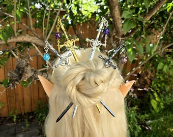 Dice Hair Sword