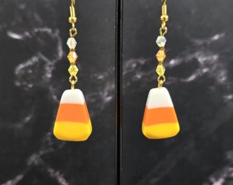 Candy Corn Earring Set