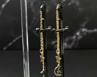 Greatsword Earring Set