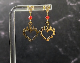 Fireheart Inspired Earring Set