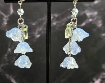 Blue-Moon Weed Earring Set