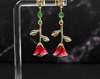 Alistair's Rose Earring Set