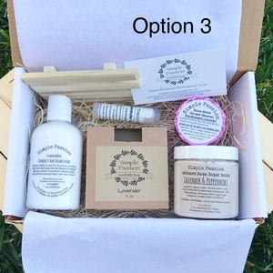 Lavender Pamper Spa Gift | Vegan Gift Option | Birthday Self Care Gift | Thank You Gift | Mothers Day Relaxation Gift | Retirement Spa Gift