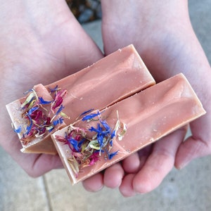 Berry Blossom - Vegan Soap | Handcrafted Soap | Cold Process Soap | Handmade Soap | Vegan Soap Bar | Vegan Floral Soap | Artisan Soap