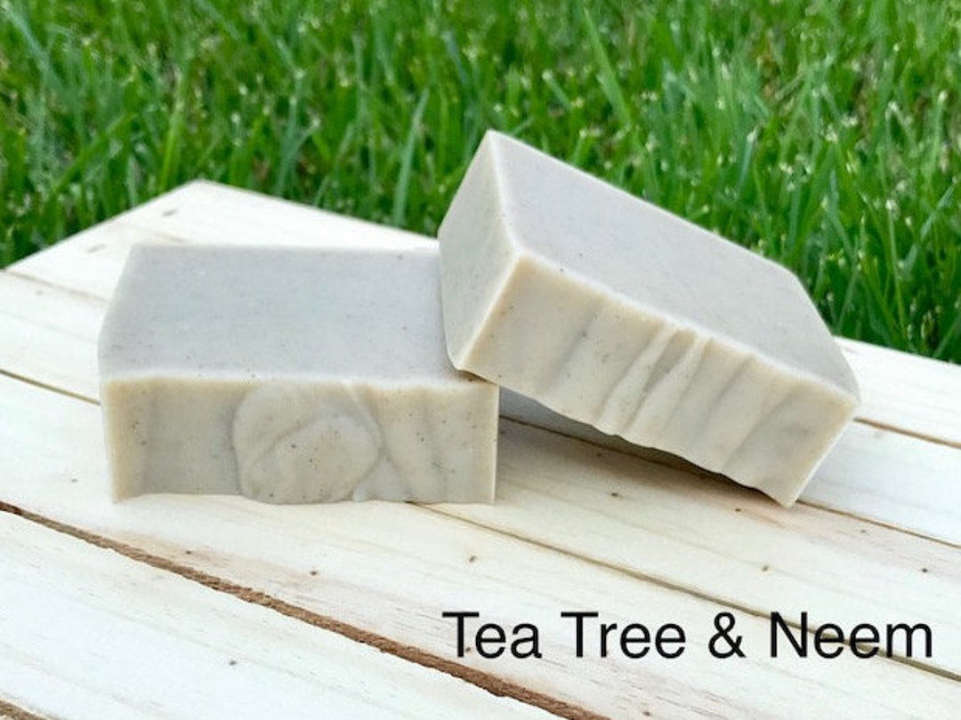 Tea Tree & Neem - Vegan Essential Oil Soap | Handcrafted Soap | Cold ...