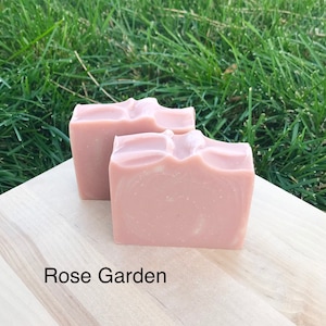 Rose Garden - Handmade Soap | Handcrafted Soap | Cold Process Soap | Milk Soap | Artisan Soap