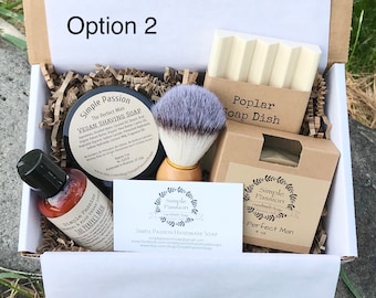 Self Care Gift Box For Men - Vegan Gifts, Thank You, Birthday, Stress Relief, Groomsmen, Get Well, Father's Day Pamper Gift, Hug In A Box
