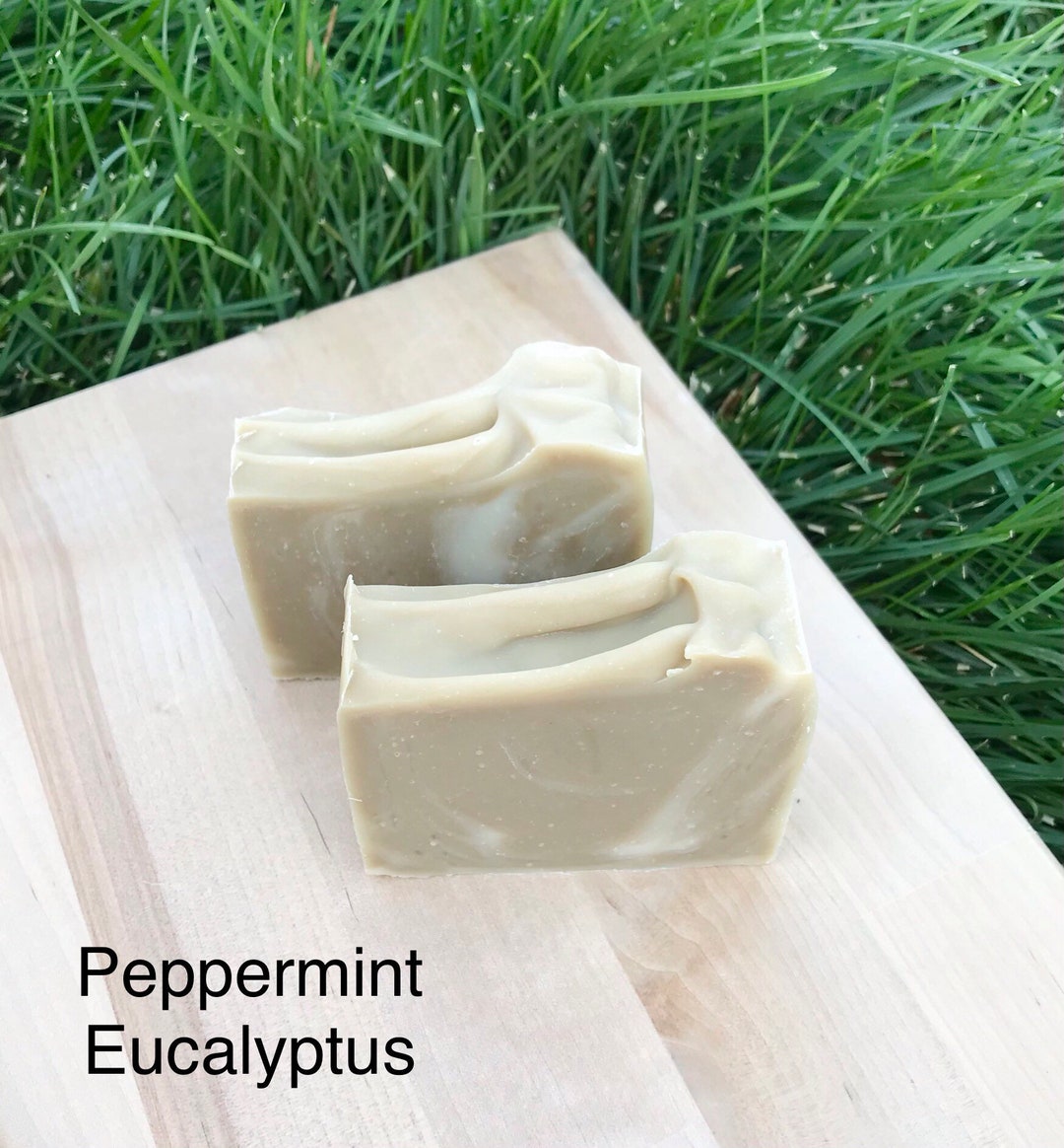 Peppermint & Eucalyptus - Vegan Essential Oil Soap | Handcrafted Soap ...