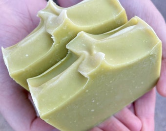 Christmas Forest - Vegan Handmade Soap | Handcrafted Soap | Cold Process Soap | Vegan Soap | Vegan Artisan Soap | Christmas Vegan Soap