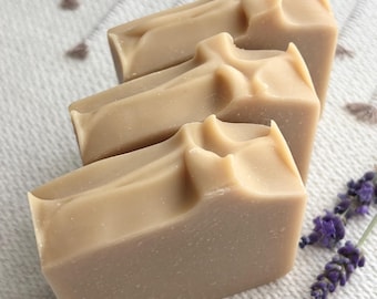 Jabón vegano de cachemira y lavanda / Jabón artesanal / Jabón de proceso en frío / Jabón artesanal / Jabón vegano / Jabón artesanal / Pastilla de jabón
