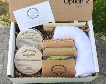 Self Care Gift Box For Men - Thank You, Birthday, Appreciation, Get Well, Sympathy, Gift for Groom, Father's Day Pamper Gift, Hug In A Box