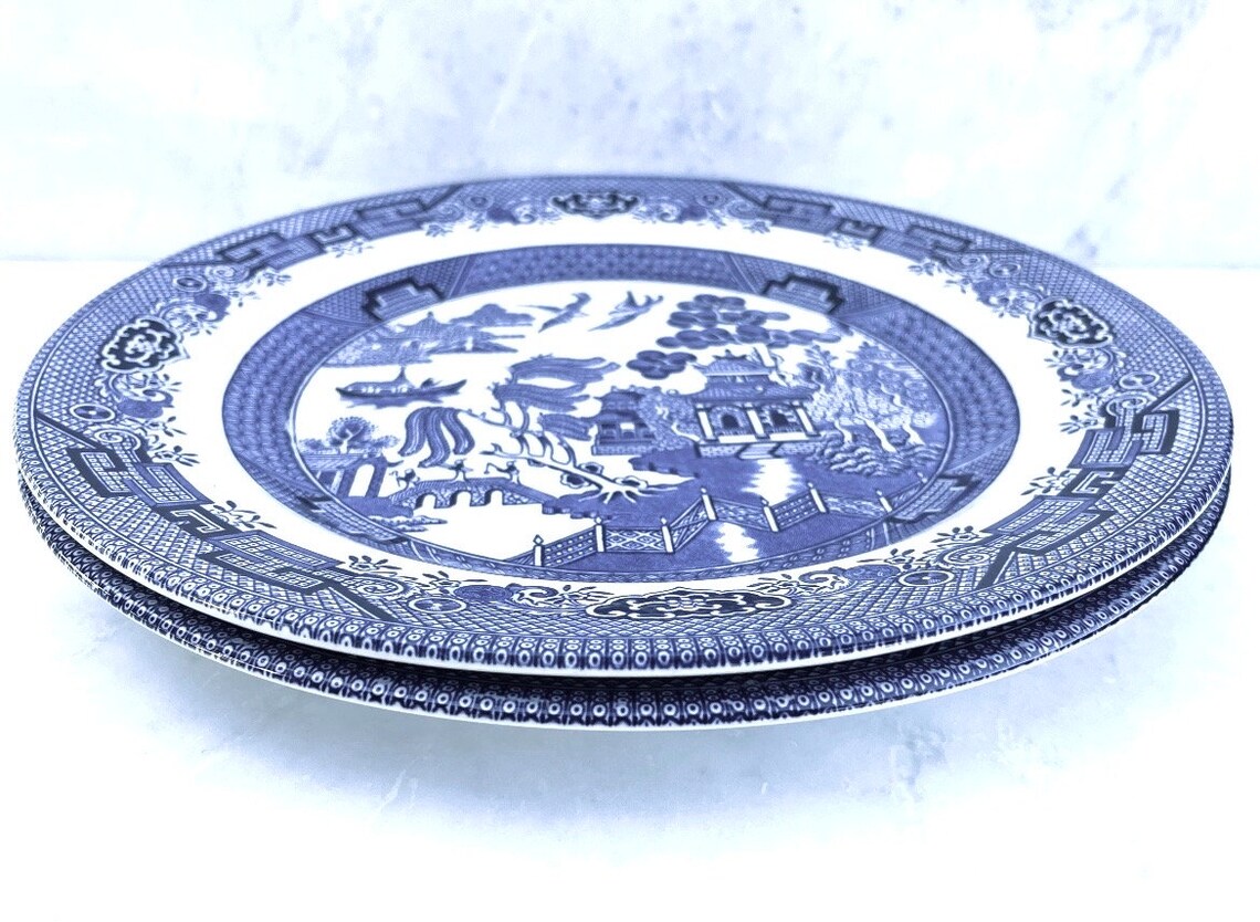 Churchill Blue Willow - Dinner Plate - 10 1/4