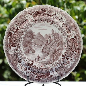 Vintage Villeroy & Boch Mettlach - 7.5&quot; Burgenland plate - made in France