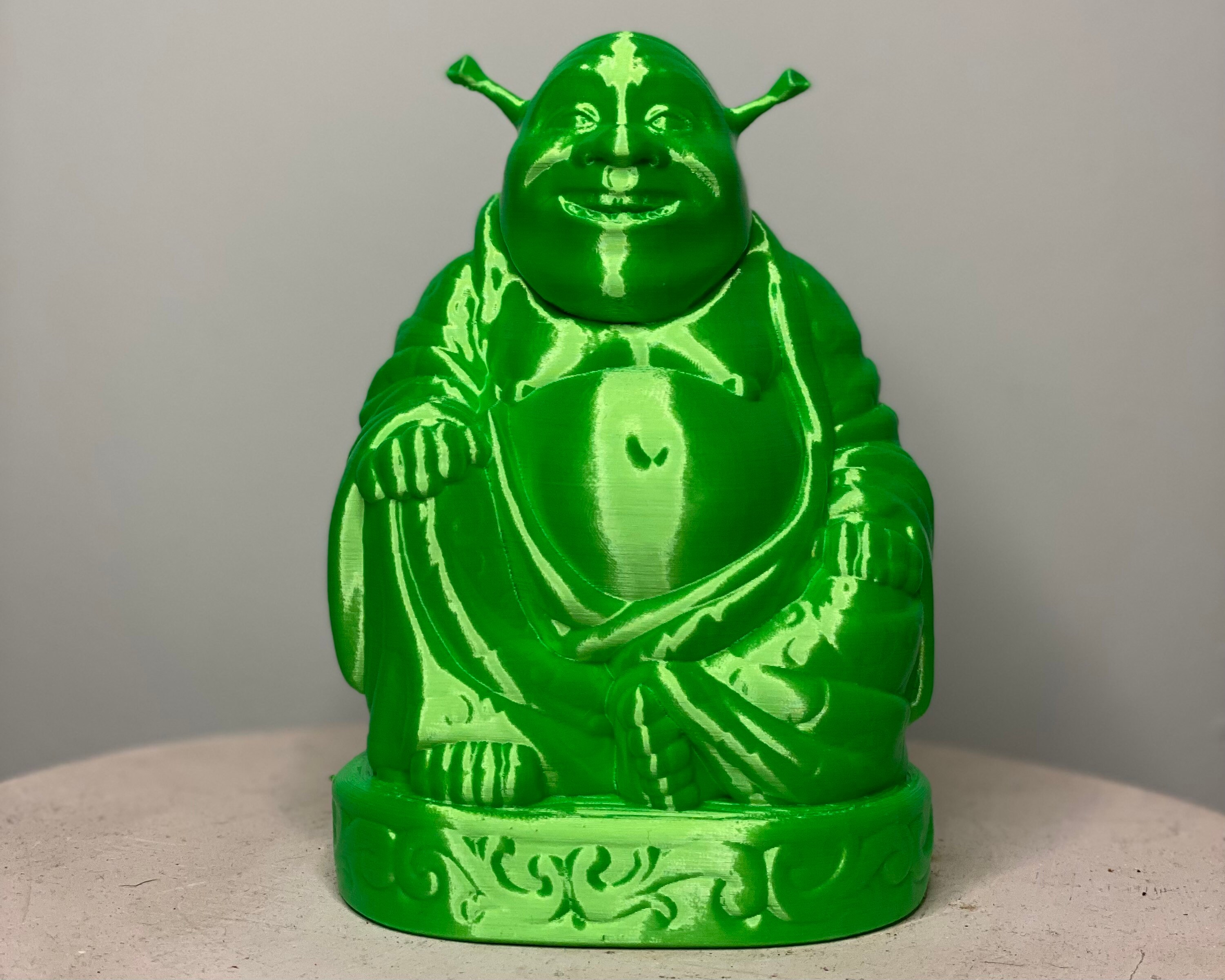 Shrek Buddha Etsy