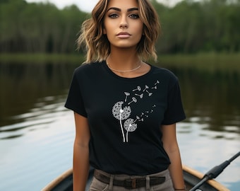 Blown dandelion dtf transfer