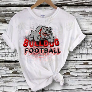 Bulldogge Fußball dtf Transfer