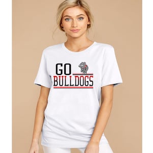 GO Bulldogs dtf transfer