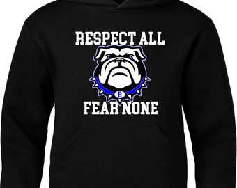 Respect All Bulldogs  dtf transfer