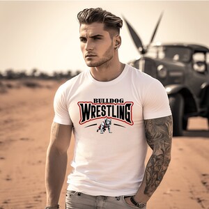 Bulldog Wrestling dtf transfer