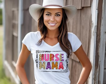 Nurse Mama dtf transfer