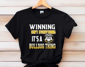 Gold Winning isnt everything Bulldog dtf transfer